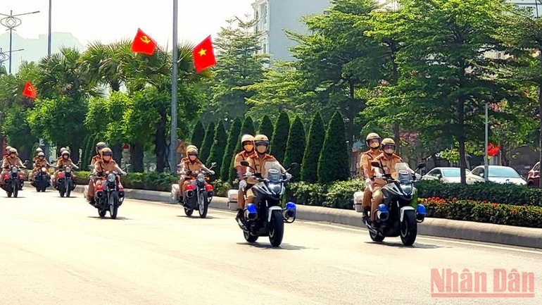 Công an Quảng Ninh ra quân bảo đảm an ninh trật tự cho SEA Games 31 -0