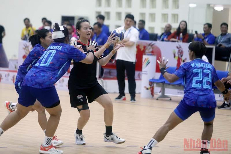 Đội tuyển nam Bóng ném Thái Lan, Singapore hòa nhau kịch tính -0