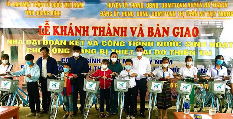 Quảng Bình bàn giao, đưa vào sử dụng 168 nhà đại đoàn kết -0