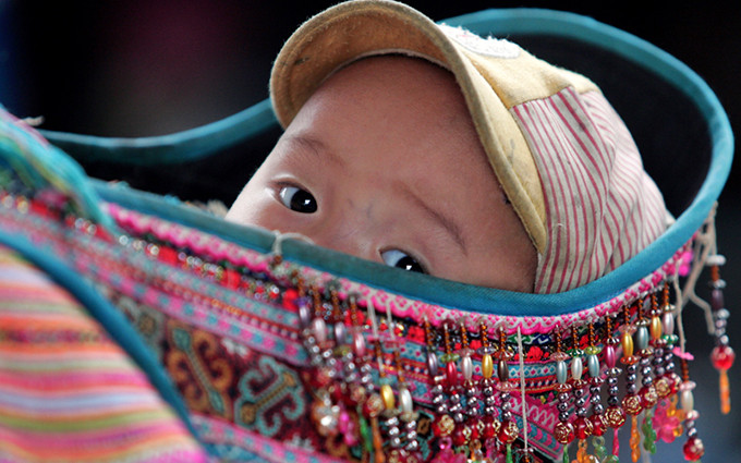 Khoảnh khắc yêu thương của những em bé bên mẹ ảnh 3