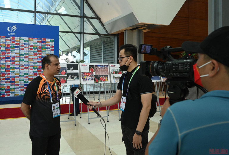 Khai trương Trung tâm báo chí SEA Games 31 -0