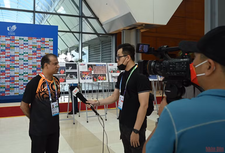 Khai trương Trung tâm báo chí SEA Games 31 -0