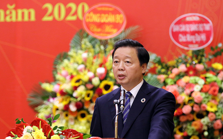 Đại hội Đảng bộ Bộ Tài nguyên và Môi trường nhiệm kỳ 2020-2025 -0