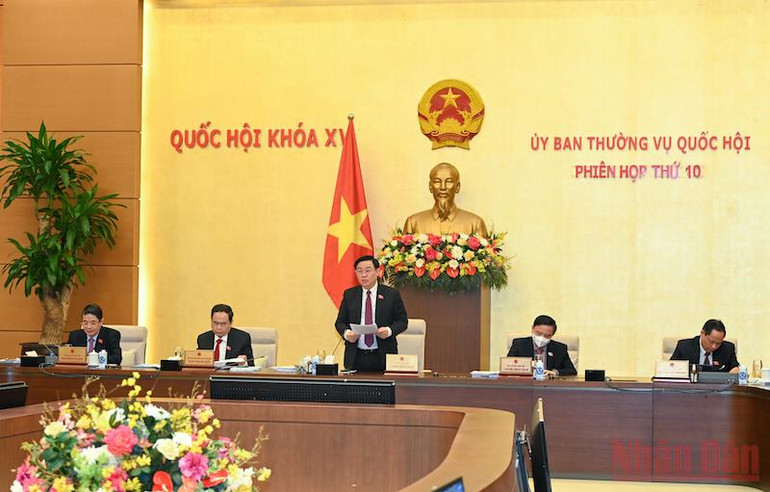 Bế mạc Phiên họp thứ 10 của Ủy ban Thường vụ Quốc hội -0