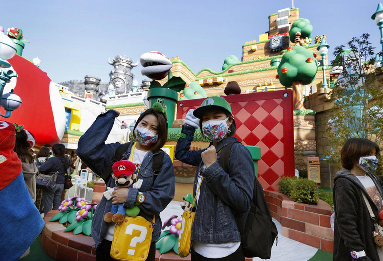 Điều gì hấp dẫn bên trong công viên chủ đề Mario ở Nhật Bản? -0