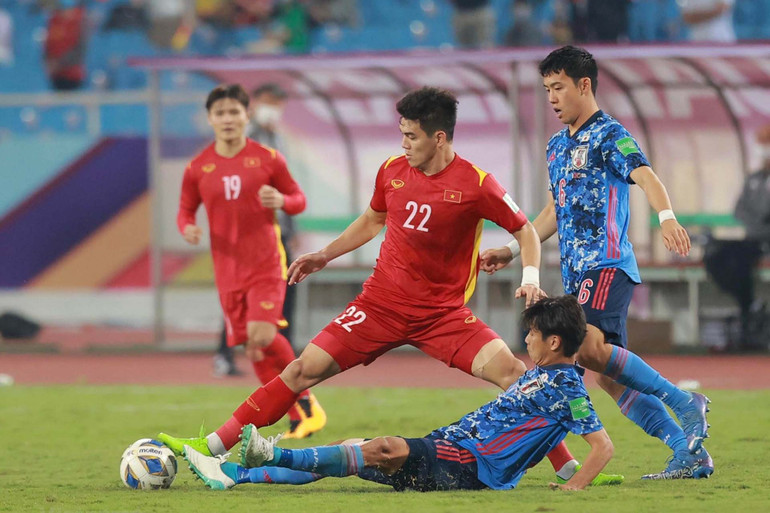 Nhật Bản thắng tối thiểu 1-0 Việt Nam -0