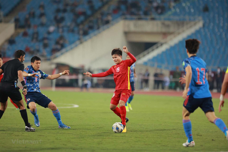 Nhật Bản thắng tối thiểu 1-0 Việt Nam -0