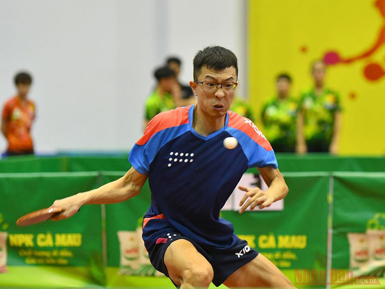 Những khoảnh khắc đẹp tại Giải vô địch bóng bàn Báo Nhân Dân -9