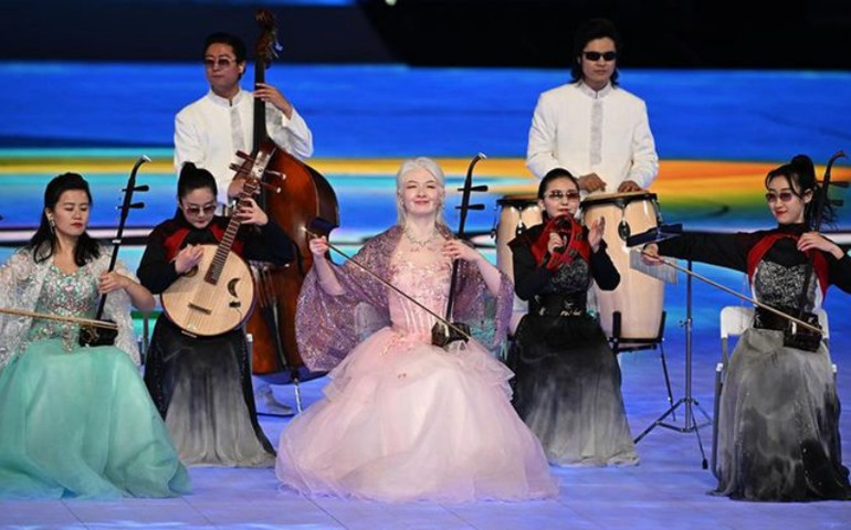 Rực rỡ sắc màu lễ khai mạc Paralympic mùa đông Bắc Kinh 2022 -0