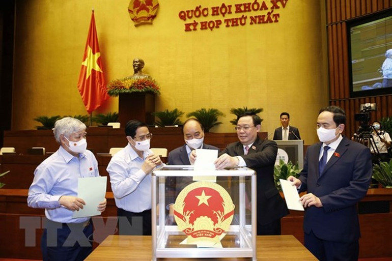 QH bầu lãnh đạo các cơ quan của Quốc hội và Tổng Kiểm toán nhà nước -0