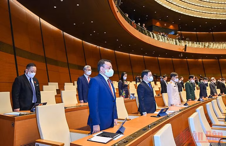 Trọng thể lễ khai mạc Kỳ họp thứ hai, Quốc hội khóa XV -3