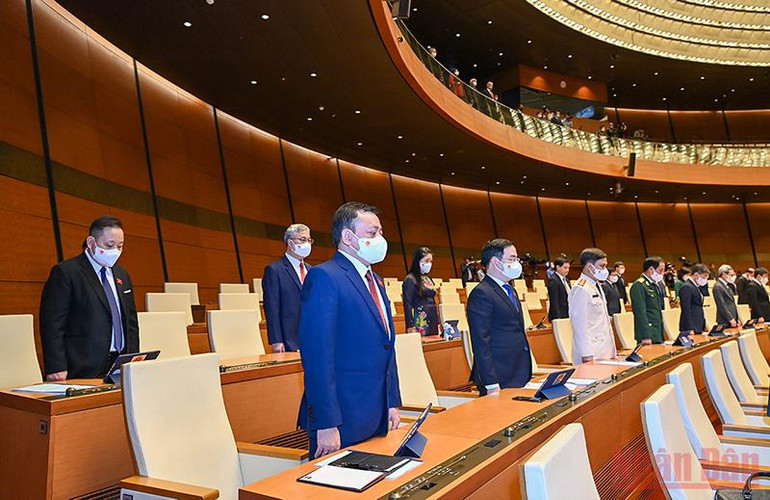 Trọng thể lễ khai mạc Kỳ họp thứ hai, Quốc hội khóa XV -3