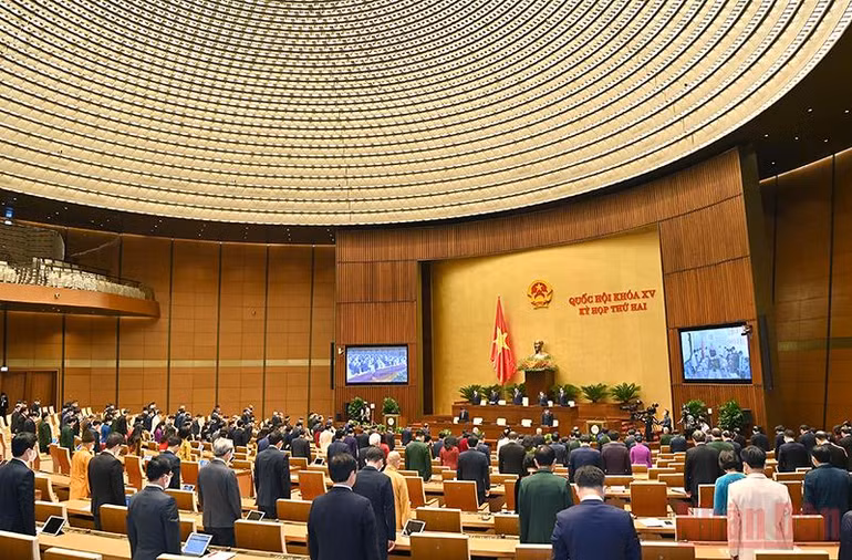 Trọng thể lễ khai mạc Kỳ họp thứ hai, Quốc hội khóa XV -4