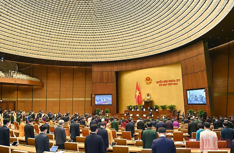 Trọng thể lễ khai mạc Kỳ họp thứ hai, Quốc hội khóa XV -4