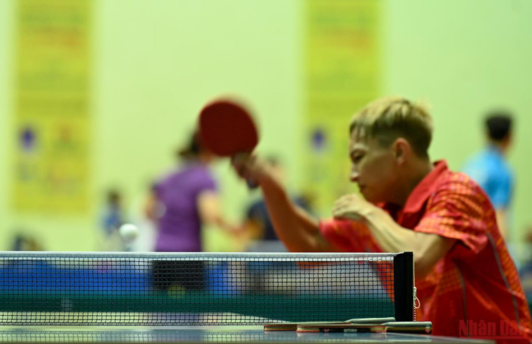 Bảo đảm điều kiện thi đấu và công tác phòng, chống dịch tại Giải vô địch bóng bàn quốc gia Báo Nhân Dân -0