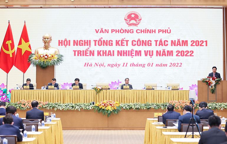 Văn phòng Chính phủ không ngừng nâng cao chất lượng công tác tham mưu, tổng hợp, xây dựng và hoàn thiện thể chế -0