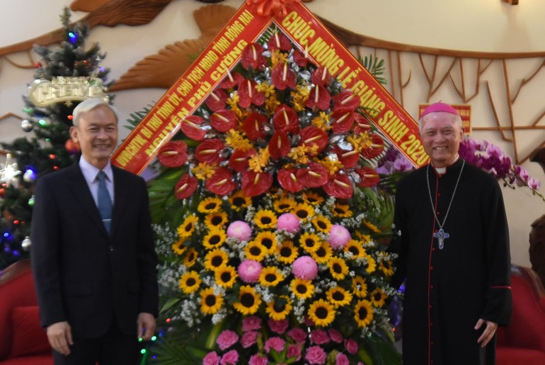 Đồng chí Trương Thị Mai thăm, chúc mừng một số cơ sở tôn giáo tại TP Hồ Chí Minh và Đồng Nai -0