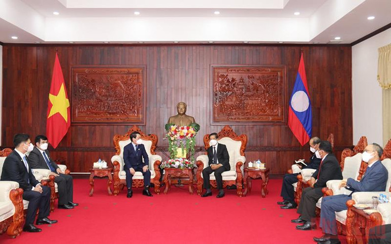 Tăng cường hợp tác về công tác dân tộc giữa Việt Nam và Lào -0