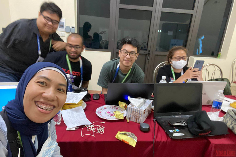 Dolly Rosana của Đài Antara (Indonesia) rất ấn tượng với SEA Games 31. Phóng viên quốc tế: “SEA Games 31 khiến tôi yêu hơn Việt Nam” -0