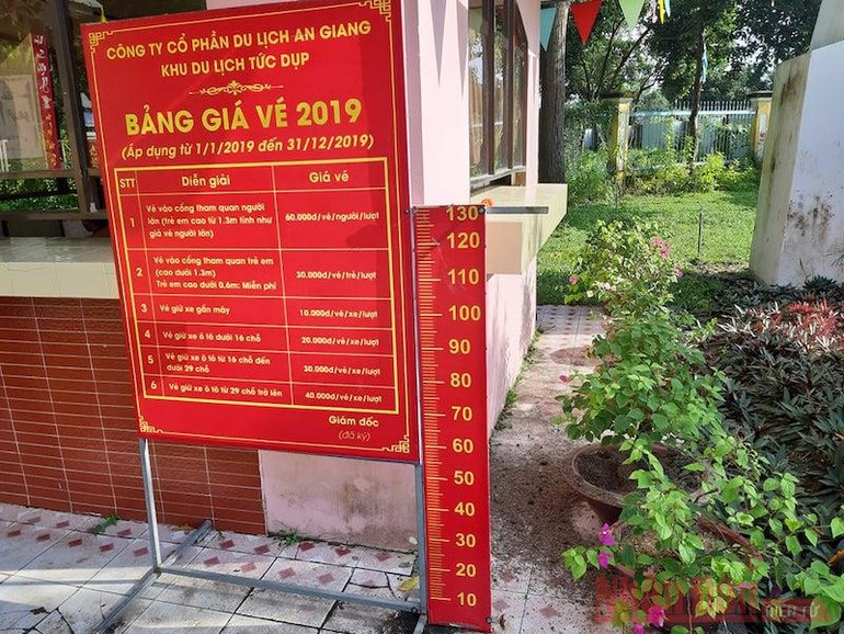 Doanh nghiệp phải giảm giá thu phí tham quan cao ở khu di tích lịch sử văn hoá -0