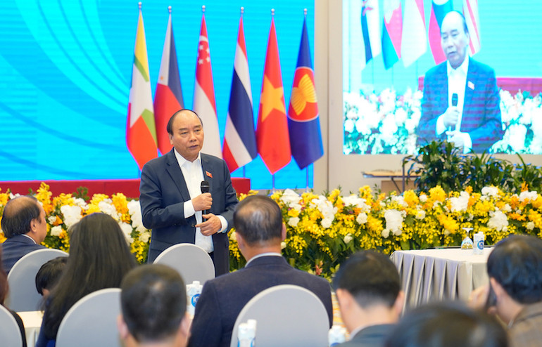 Thủ tướng Nguyễn Xuân Phúc kiểm tra công tác chuẩn bị Hội nghị Cấp cao ASEAN lần thứ 37 -0