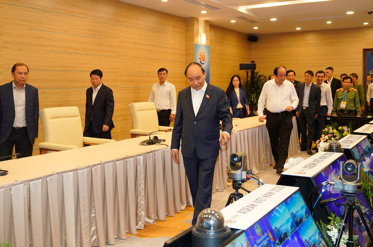 Thủ tướng Nguyễn Xuân Phúc kiểm tra công tác chuẩn bị Hội nghị Cấp cao ASEAN lần thứ 37 -0