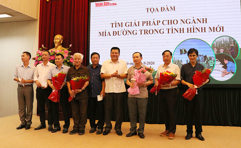 Tọa đàm trực tuyến “Tìm giải pháp cho ngành mía đường trong tình hình mới” -0