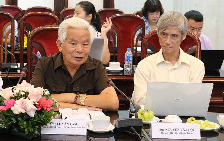 Tọa đàm trực tuyến “Tìm giải pháp cho ngành mía đường trong tình hình mới” -0