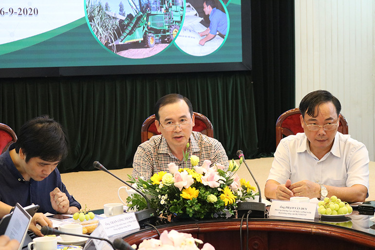 Tọa đàm trực tuyến “Tìm giải pháp cho ngành mía đường trong tình hình mới” -0