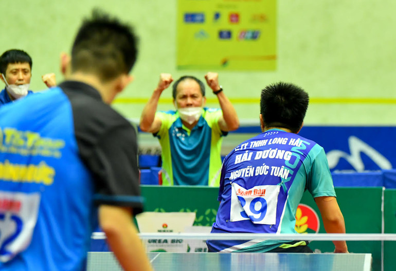 Hải Dương bảo vệ thành công ngôi vô địch đồng đội nam sau trận chung kết kéo dài hơn 4 giờ thi đấu -0