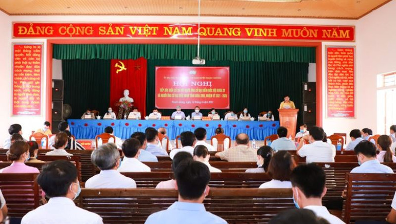 Chủ tịch Ủy ban T.Ư MTTQ Việt Nam tiếp xúc cử tri tại Nghệ An -0