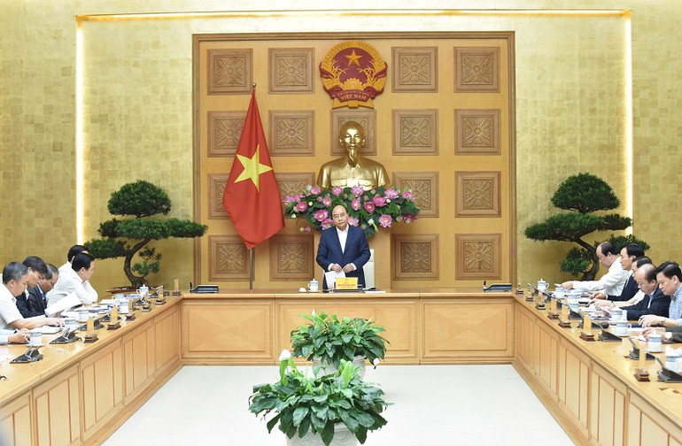 Thủ tướng Nguyễn Xuân Phúc làm việc với ngành dệt may, da giày; T.Ư Hội Khuyến học Việt Nam ảnh 1 Thủ tướng Nguyễn Xuân Phúc làm việc với ngành dệt may, da giày; T.Ư Hội Khuyến học Việt Nam -0