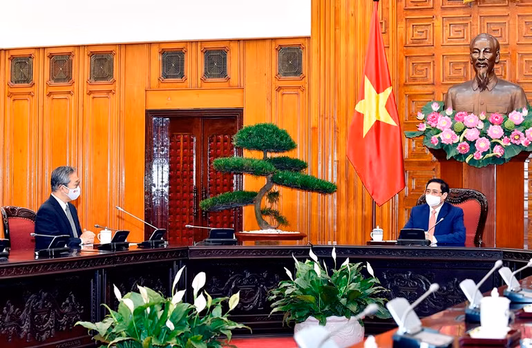 Thủ tướng Phạm Minh Chính tiếp Đại sứ Nhật Bản tại Việt Nam Yamada Takio -0