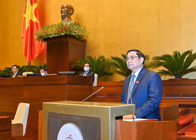 Thủ tướng Chính phủ Phạm Minh Chính lần đầu tiên trả lời chất vấn trước Quốc hội -0