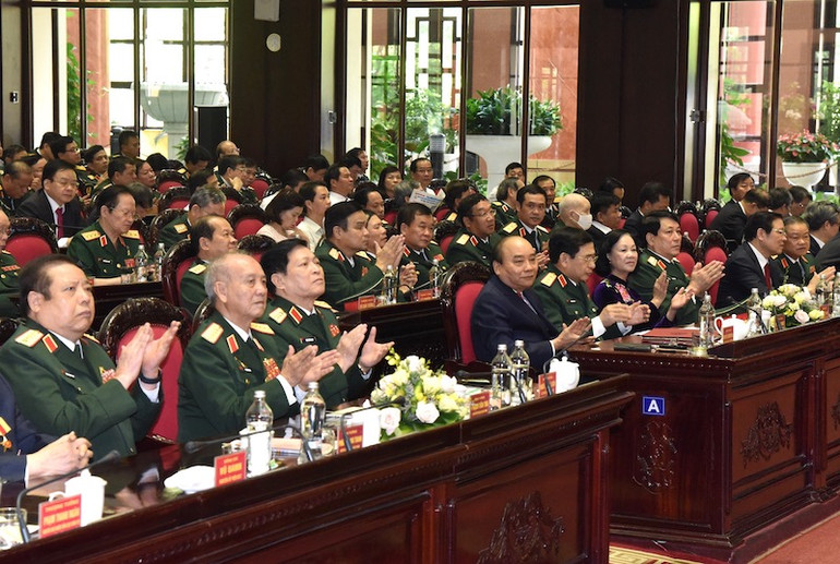 Kỷ niệm 75 năm Ngày truyền thống Bộ Tổng Tham mưu QĐND Việt Nam và đón nhận Huân chương Bảo vệ Tổ quốc hạng nhất -0