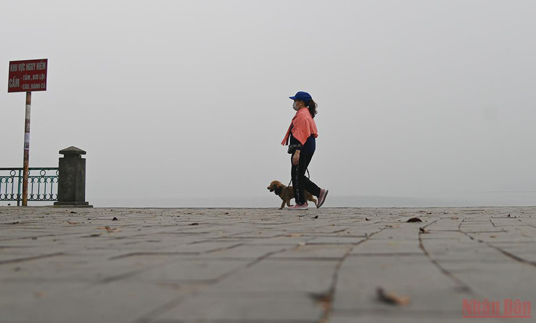 Ô nhiễm bụi mịn và chất lượng không khí trên địa bàn Hà Nội ở mức “rất xấu” -2