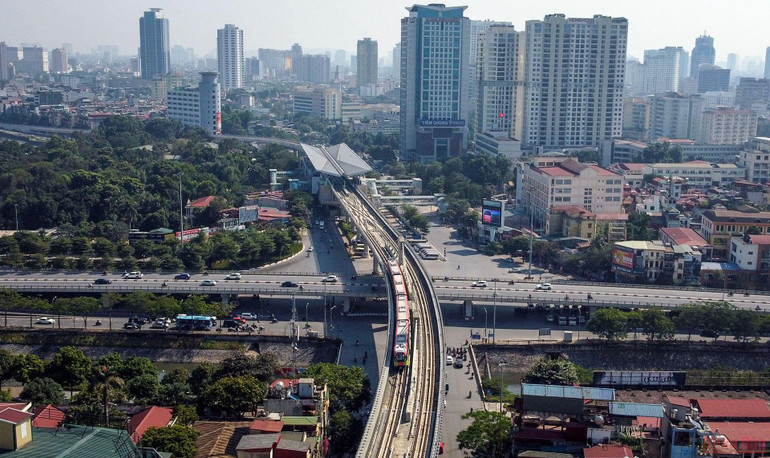 Ngày 6/12, vận hành thử đoàn tàu Nhổn - ga Hà Nội ở tốc độ tối đa -0