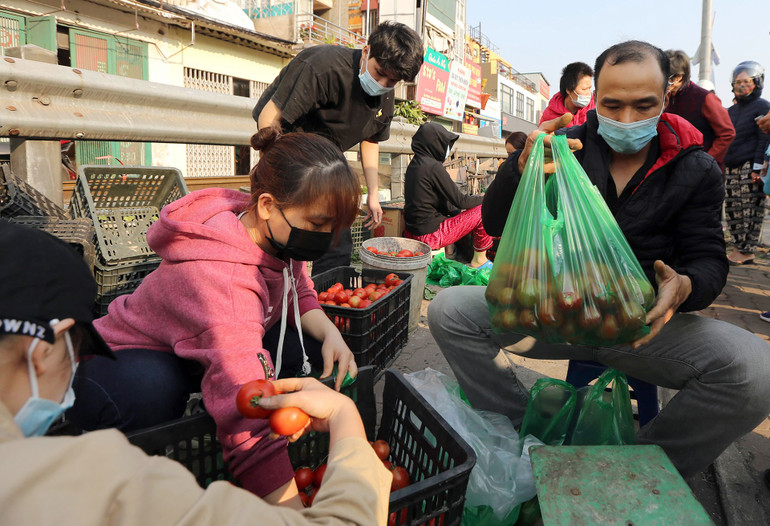 Người dân Hà Nội chung tay tiêu thụ nông sản Hải Dương -0