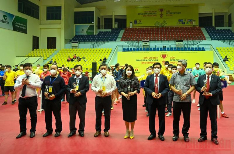 Khai mạc Giải vô địch bóng bàn quốc gia Báo Nhân Dân lần thứ 39 tranh Cúp PetroVietnam - PVCFC năm 2021 -0