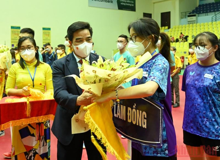 Khai mạc Giải vô địch bóng bàn quốc gia Báo Nhân Dân lần thứ 39 tranh Cúp PetroVietnam - PVCFC năm 2021 -0