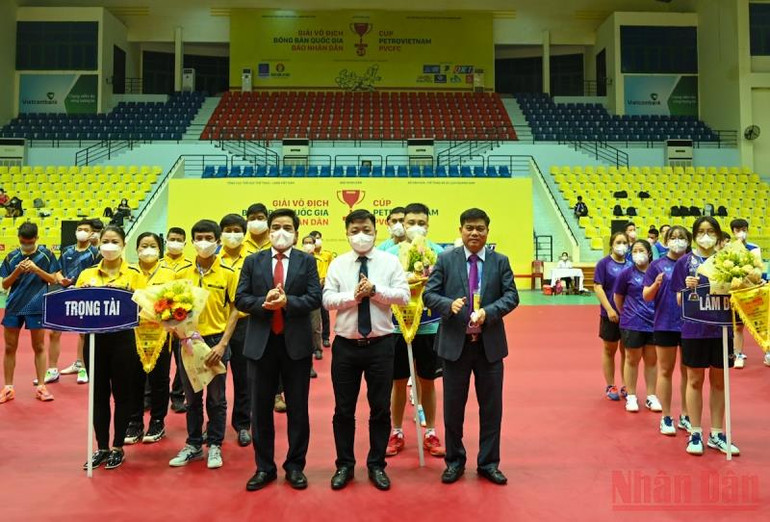 Khai mạc Giải vô địch bóng bàn quốc gia Báo Nhân Dân lần thứ 39 tranh Cúp PetroVietnam - PVCFC năm 2021 -0