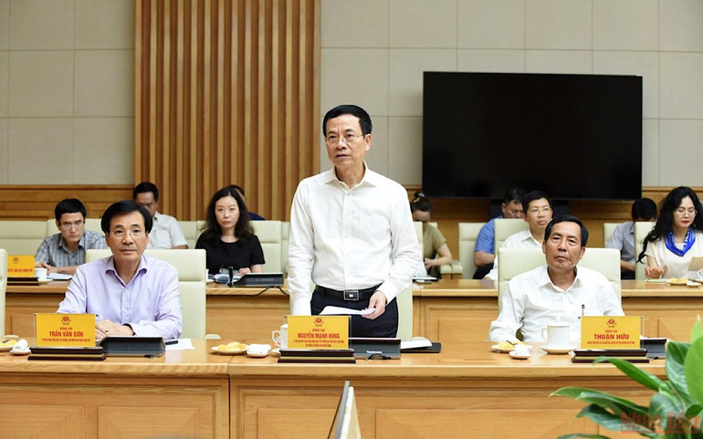 Thủ tướng Phạm Minh Chính chúc mừng các cơ quan báo chí -0