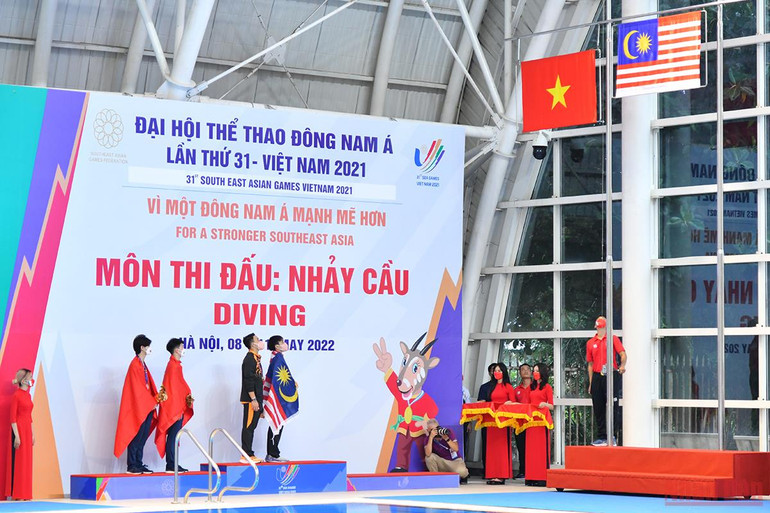 Nhảy cầu mang niềm vui đầu về cho Thể thao Việt Nam tại SEA Games 31 -0