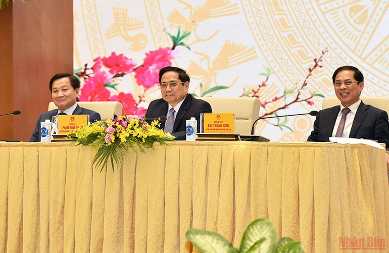 Thủ tướng Phạm Minh Chính gặp mặt kiều bào dự Xuân Quê hương năm 2022. Thủ tướng Phạm Minh Chính gặp mặt kiều bào dự Xuân Quê hương năm 2022 -0