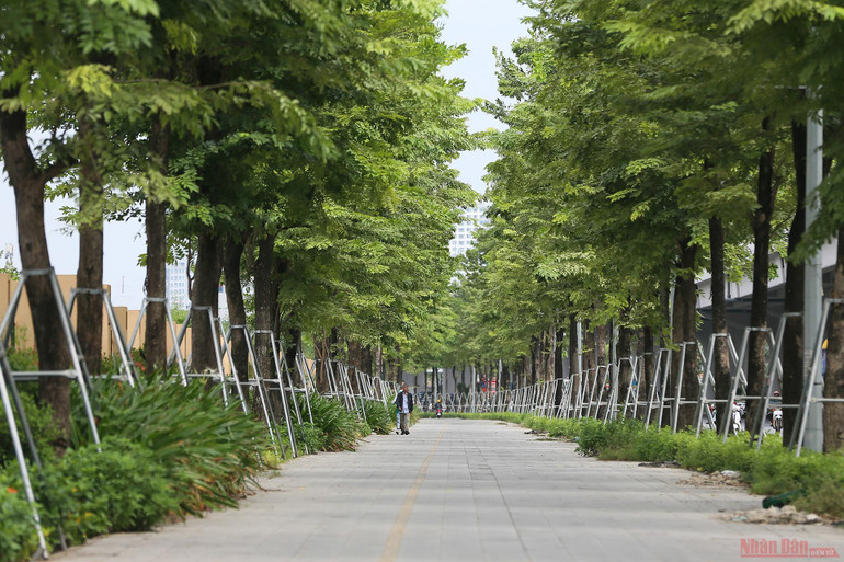 Cận cảnh cầu cạn Mai Dịch - Nam Thăng Long -1