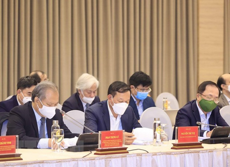 (Hình ảnh) Chủ tịch nước chủ trì hội thảo về Nhà nước pháp quyền xã hội chủ nghĩa -0