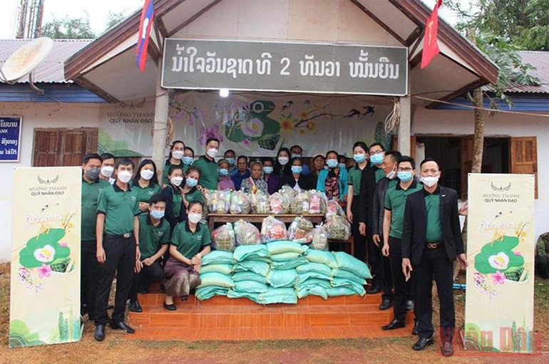 Ấm tình người trong tâm dịch Covid-19 tại Lào ảnh 3 Ấm tình người trong tâm dịch Covid-19 tại Lào -0
