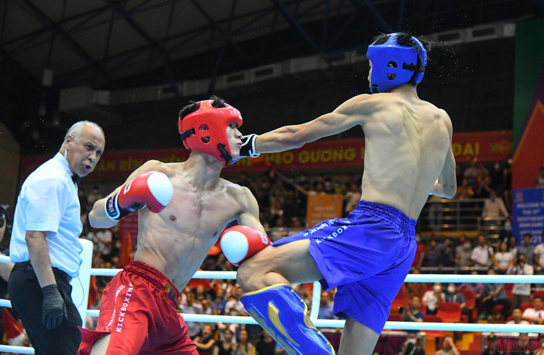 Kick boxing giành thêm năm huy chương vàng giúp Việt Nam dẫn đầu bảng tổng sắp SEA Games 31 -0