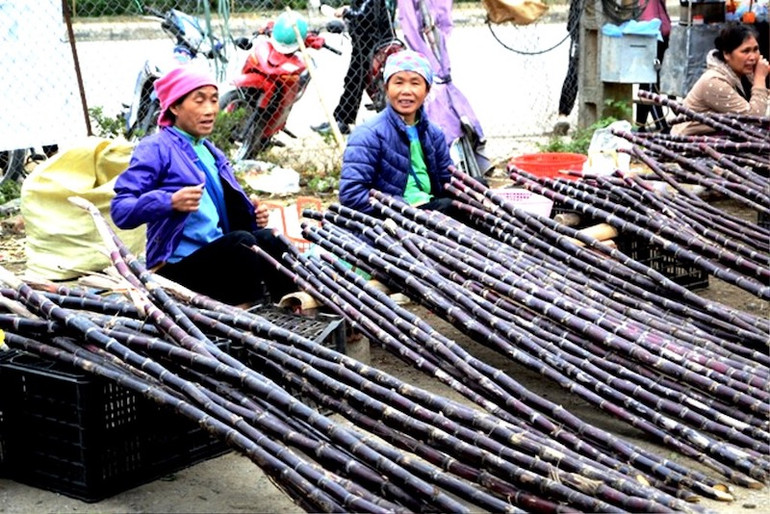 Đông vui chợ phiên vùng cao ngày Tết -0