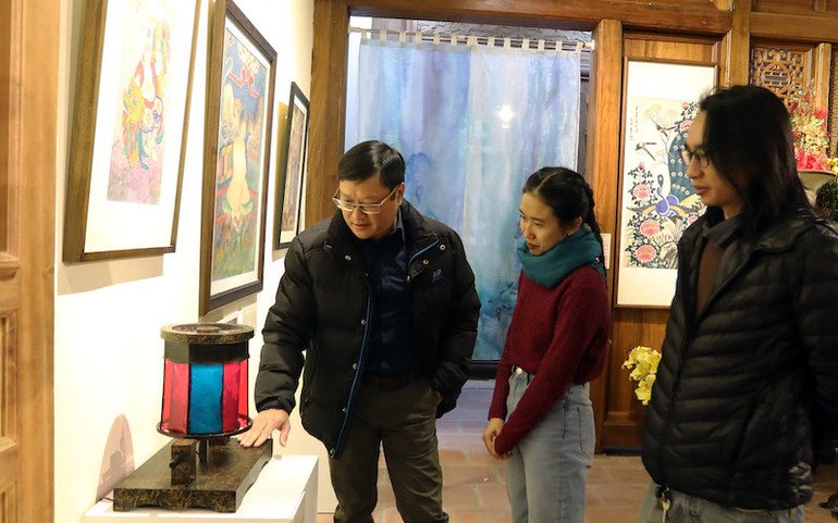 Nối dài truyền thống tranh Hàng Trống -0